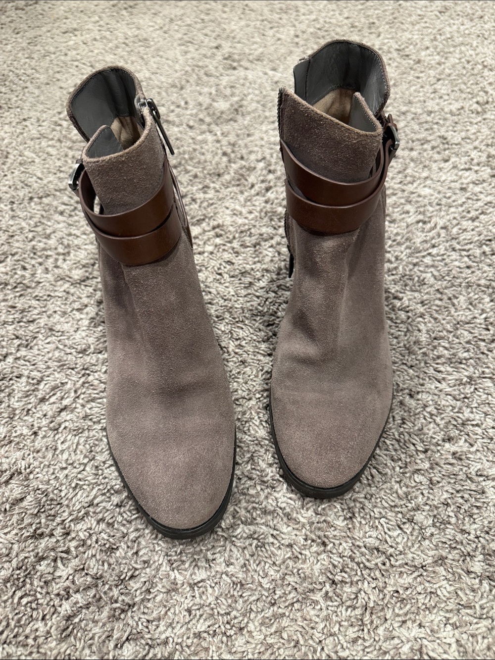 Michael Kors Fawn Suede Booties 7 1/2